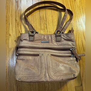 Stone & Co. Genuine Brown Leather Purse | Classic Everyday Bag